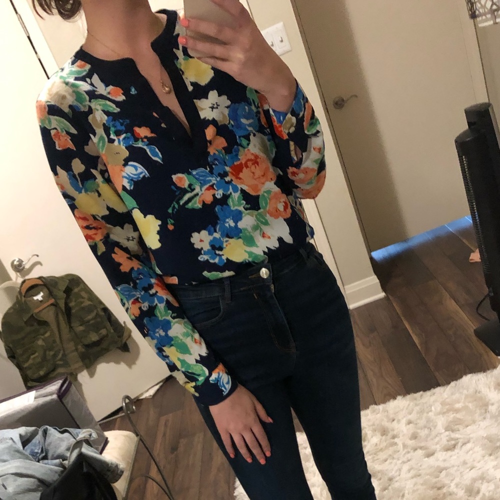 Floral Ralph Lauren blouse